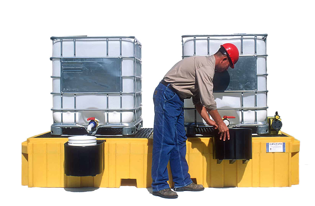 UltraTech Ultra-Twin Dual IBC Spill Pallet