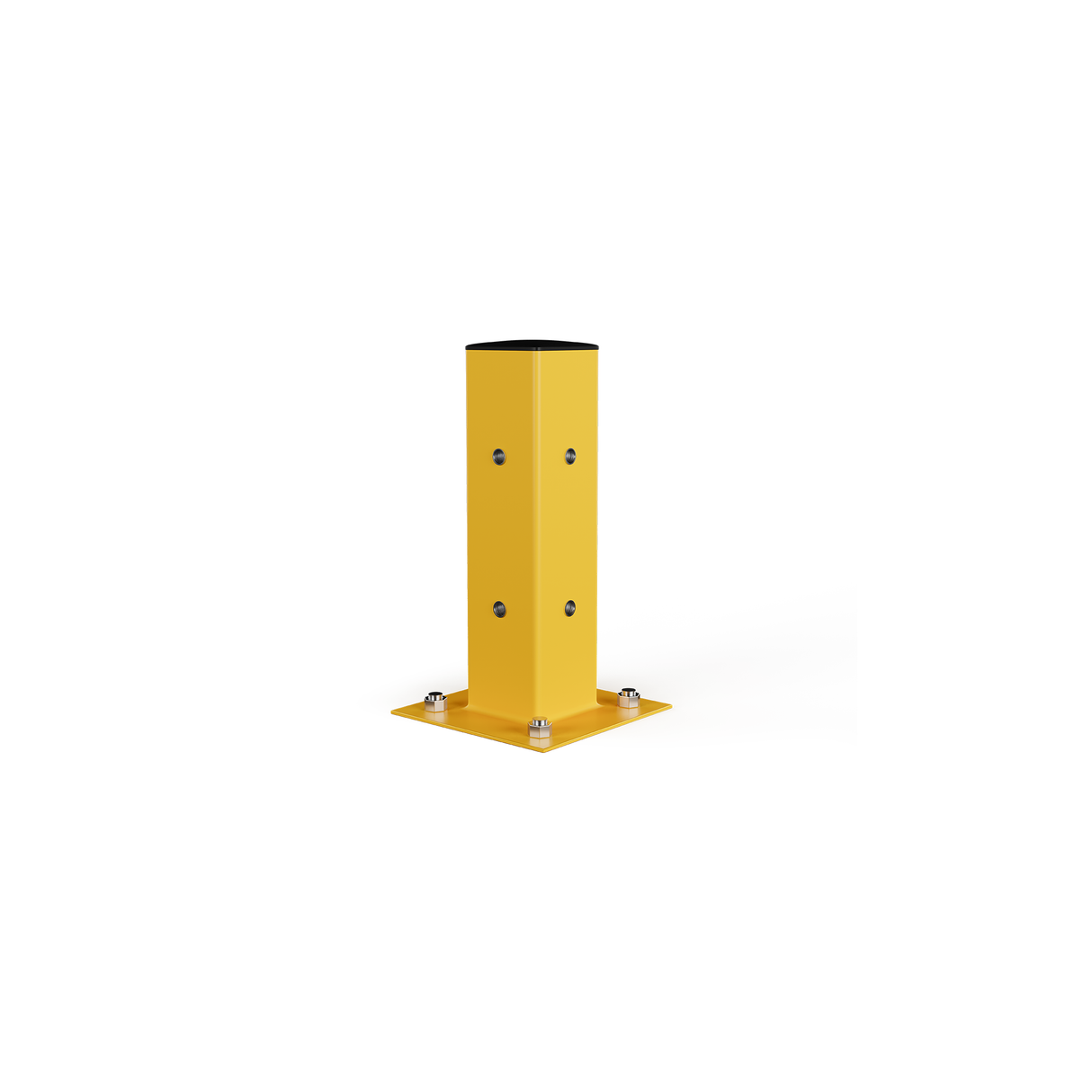 Industrial Guardrail Posts - Heavy Duty Steel Safety Barrier Posts
