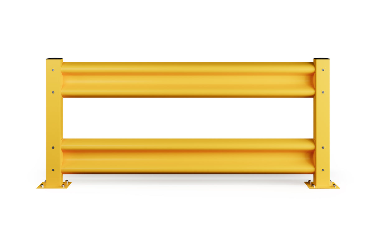 Industrial Safety Guard Rail System - Heavy Duty Warehouse Protection