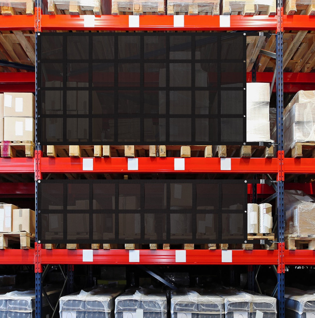 MeshGuard Pro Pallet Rack Safety Net