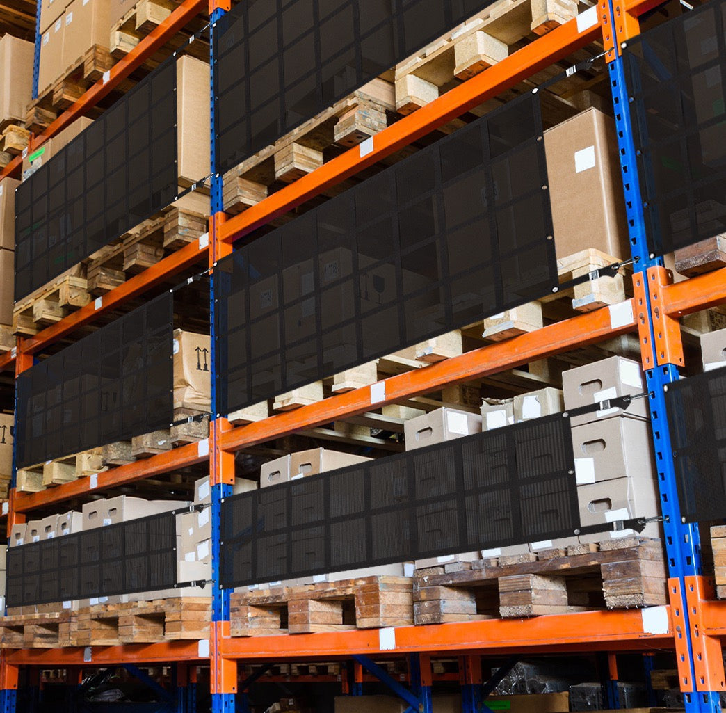 MeshGuard Pro Pallet Rack Safety Net