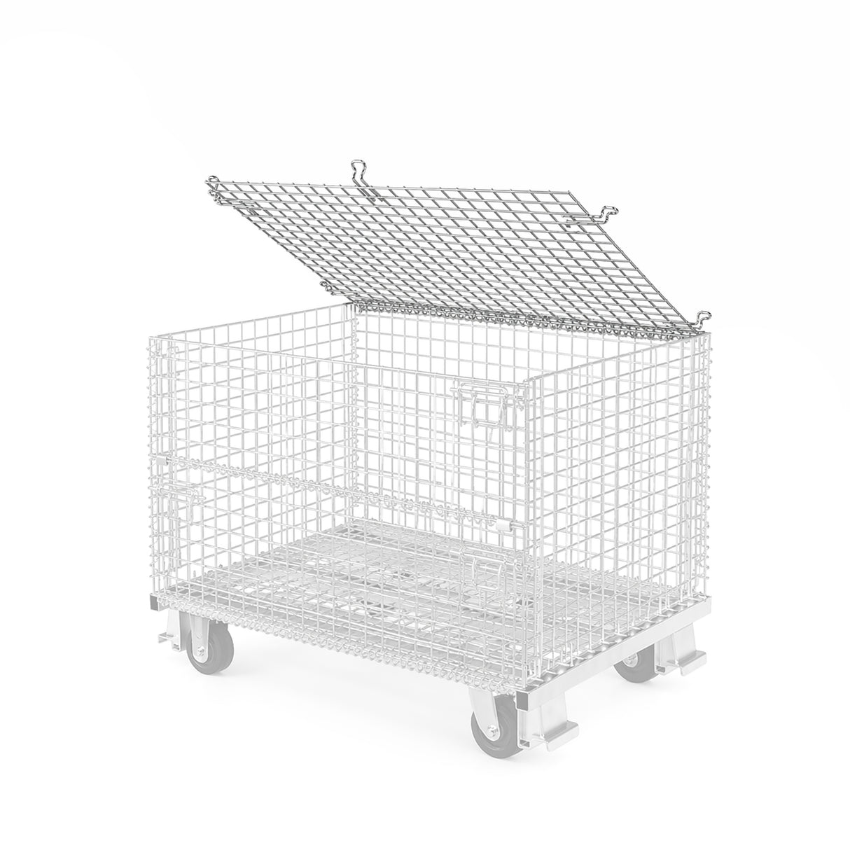 Wire Mesh Container Lids – Stackable Covers