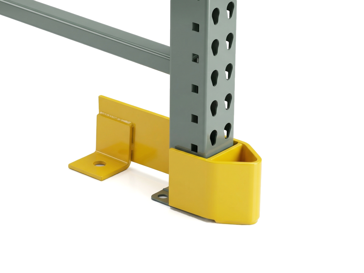 V-Nose Pallet Rack Post Protectors – Outrigger Deflector
