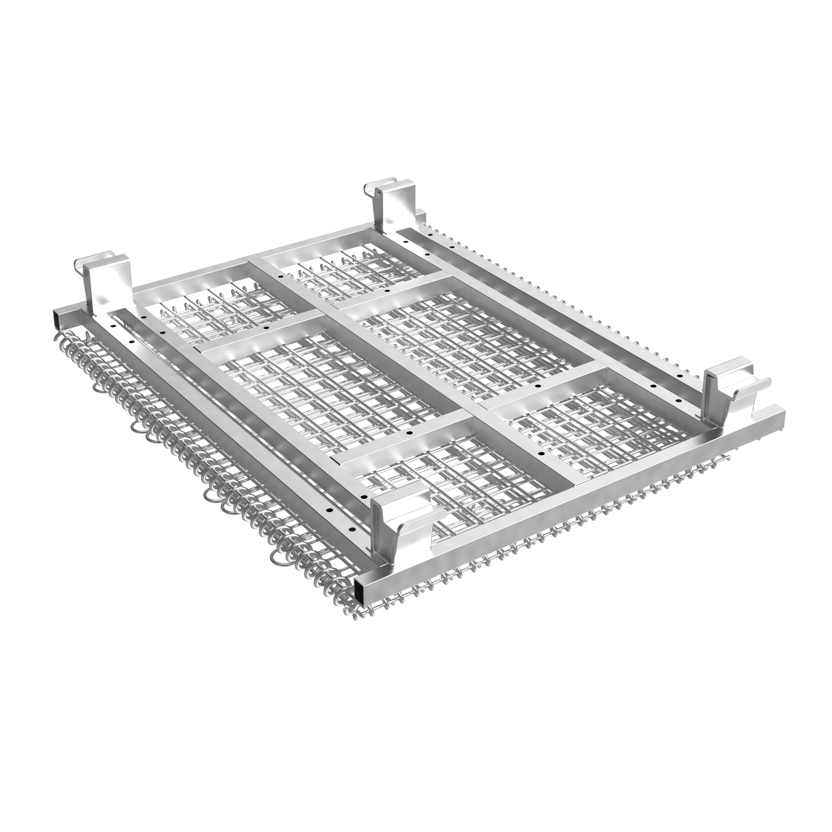 Collapsible Wire Mesh Containers – Stackable Industrial Baskets