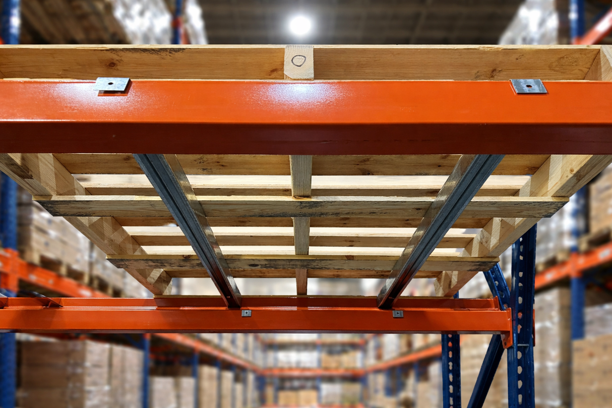 Pallet Support Crossbars – Double Flanged & Hat Style