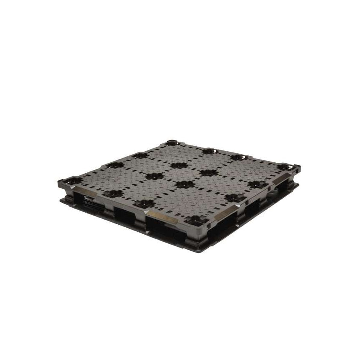 45x45 TreadLok plastic pallet with textured non-slip top deck