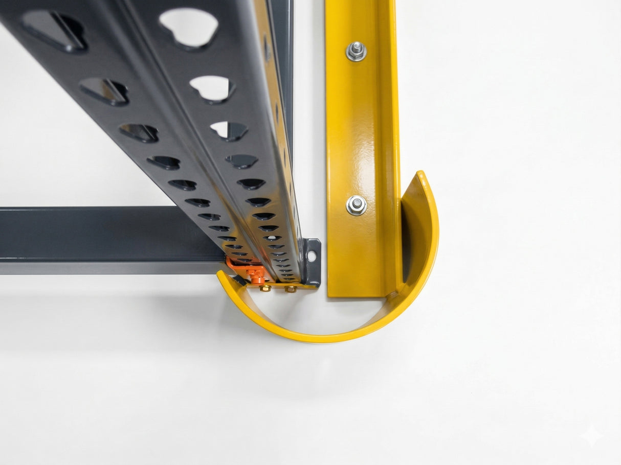 End of Aisle Rack Protectors – Heavy Duty Steel