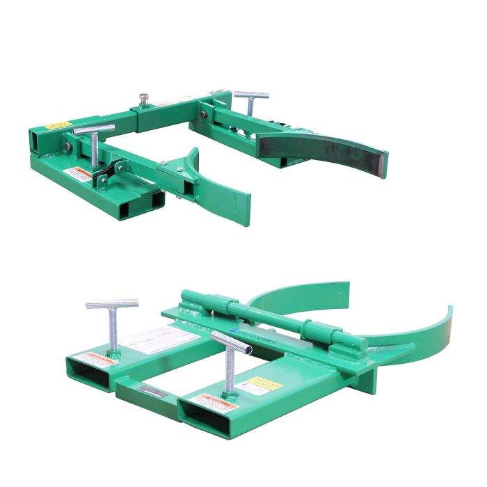 Valley Craft Deluxe Plastic Drum Forklift Attachment Heavy Duty AllSizes Compatibility Image 1