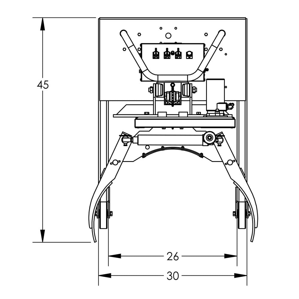 Valley Craft SemiActivated Drum Hoists Rotators Image 3