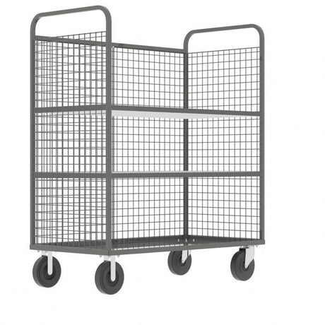 Valley Crafts UltraDurable 3Sided Cage Cart for Efficient Storage and Transport Image 10