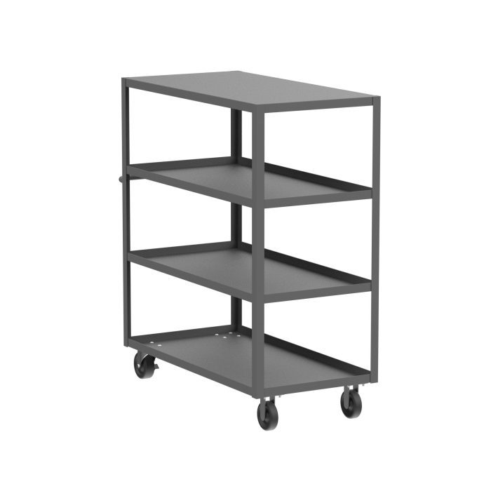 Valley Craft 4Shelf Utility Cart Ultra Durable 12 Gauge Steel Design Image 13