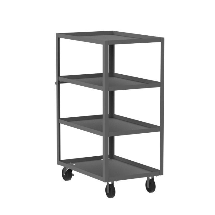 Valley Craft 4Shelf Utility Cart Ultra Durable 12 Gauge Steel Design Image 4