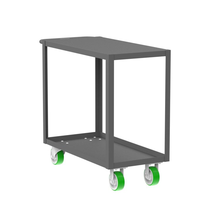 Valley Craft 2Shelf Utility Cart Ultra Sturdy and Heavy Duty Design Image 7