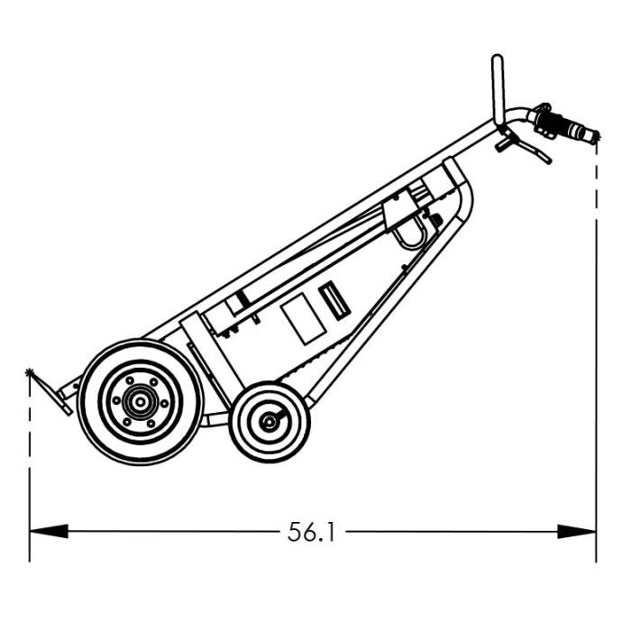 Valley Craft Powered Drum Hand Trucks  UltraHeavy Duty with 4Wheel Design Image 9