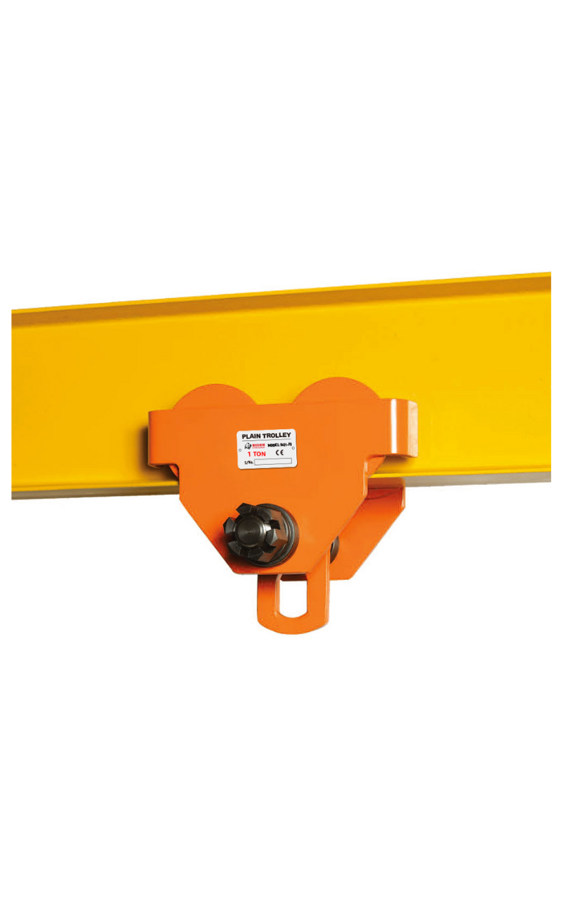 Compact Powerful Bison Manual Push Travel Trolley for Easy Load Handling Image 2