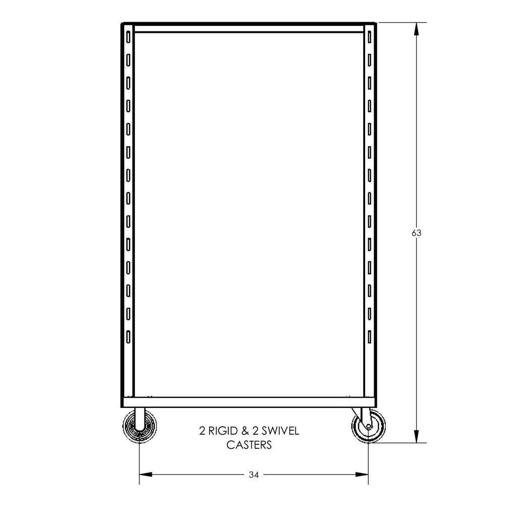 Valley Craft Durable AFrame Carts for Workplace Efficiency Image 3