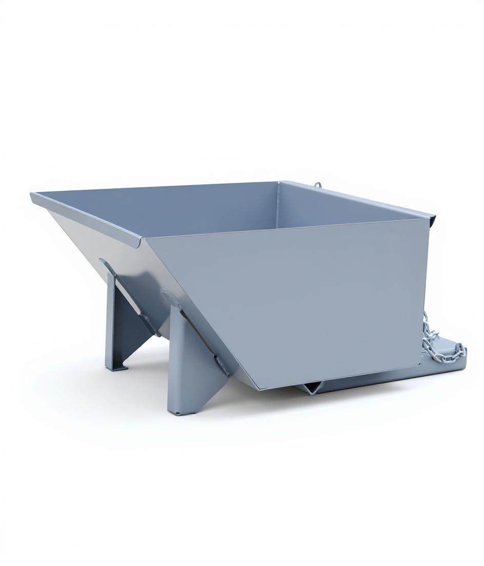 Forklift Dumpster, Self-Dumping Hopper low profile, 1/4 Cu. Yd, 4000 Lbs 4