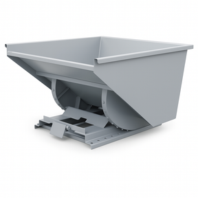 1-1/2 yd 4000 lb Capacity Bump Release Dumping Hopper Forklift Attachment 1