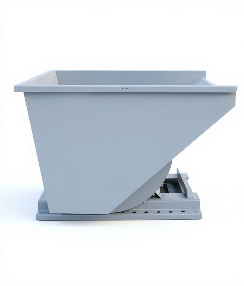 1-1/2 yd 4000 lb Capacity Self Dumping Hopper Forklift Attachment 4