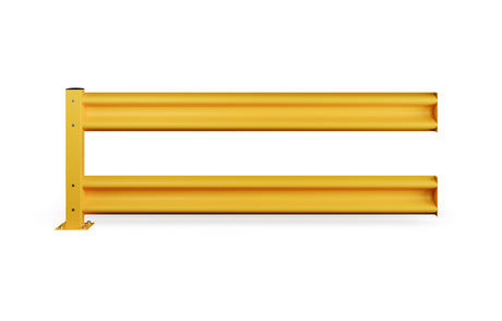 Industrial Safety Guard Rail System - Heavy Duty Warehouse Protection