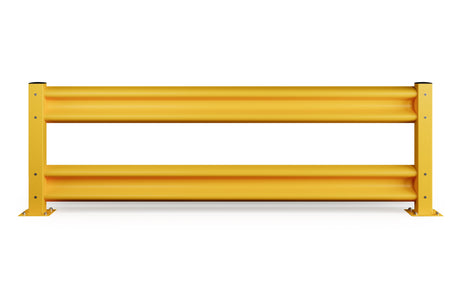 Industrial Safety Guard Rail System - Heavy Duty Warehouse Protection