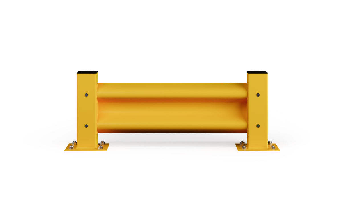 Industrial Safety Guard Rail System - Heavy Duty Warehouse Protection