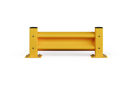 Industrial Safety Guard Rail System - Heavy Duty Warehouse Protection