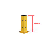 Industrial Guardrail Posts - Heavy Duty Steel Safety Barrier Posts