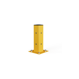Industrial Guardrail Posts - Heavy Duty Steel Safety Barrier Posts