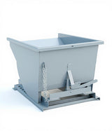 1/2 yd 4000 lb Capacity Self Dumping Hopper Forklift Attachment 4