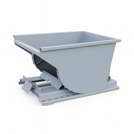1/2 yd 4000 lb capacity bump release hopper 1