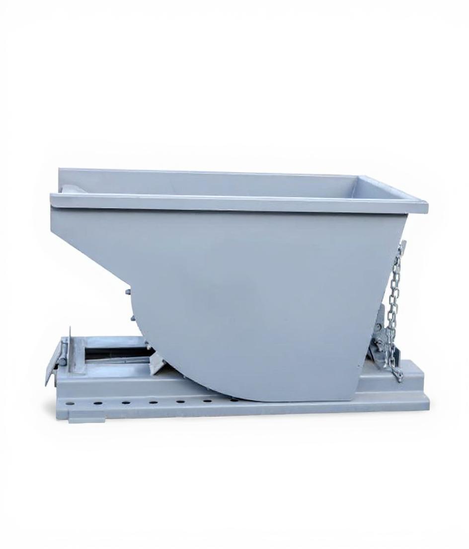 1/3 yd 4000 lb Capacity Bump Release Dumping Hopper Forklift Attachment 2
