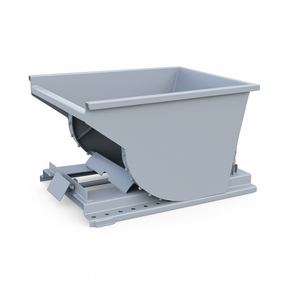 1 yd 4000 lb Capacity Bump Release Dumping Hopper Forklift Attachment1