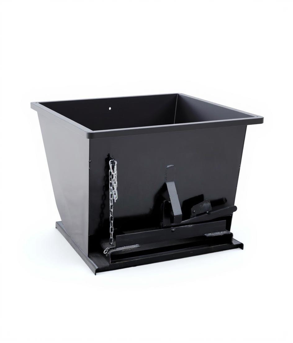 Forklift Dumpster, Self-Dumping Hopper, 1 Cu. Yd, 7000 Lbs 5