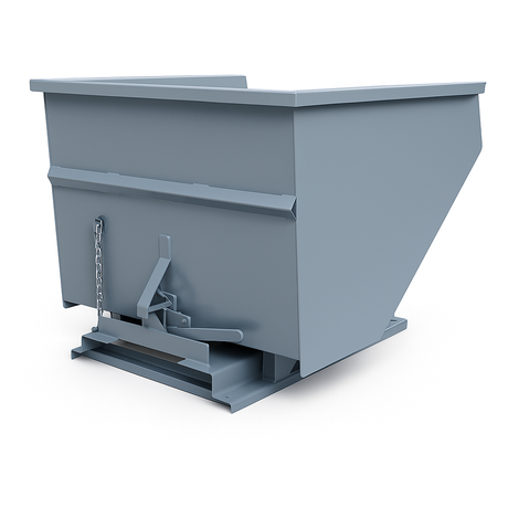 2-1/2 yd 4000 lb Capacity Self Dumping Hopper Forklift Attachment 2