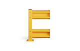 Industrial Safety Guard Rail System - Heavy Duty Warehouse Protection