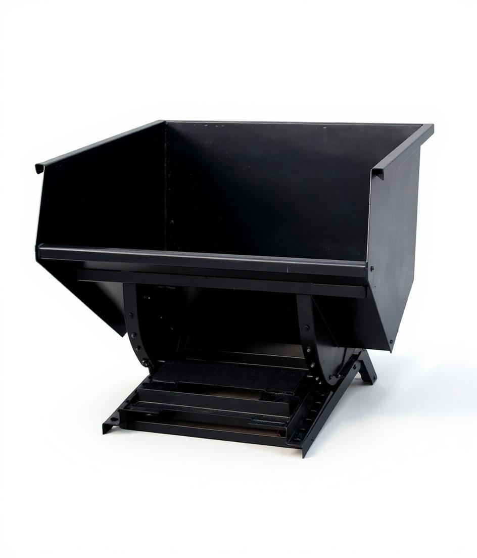 Forklift Dumpster, Self-Dumping Hopper, 2 Cu. Yd, 7000 Lbs 8