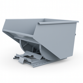 2yd4000lbCapacityBumpReleaseDumpingHopperForkliftAttachment