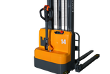 EKKO Lift Electric Straddle Stacker 3,000 lbs Capacity - 118" & 138" Height EB14C-138 EB14C-118