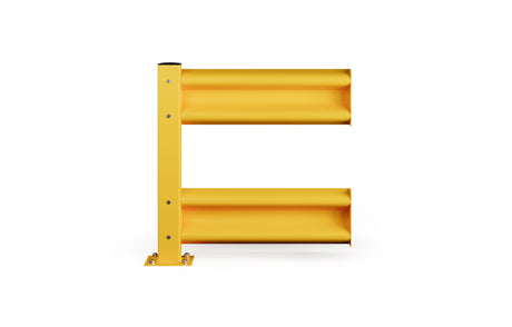 Industrial Safety Guard Rail System - Heavy Duty Warehouse Protection