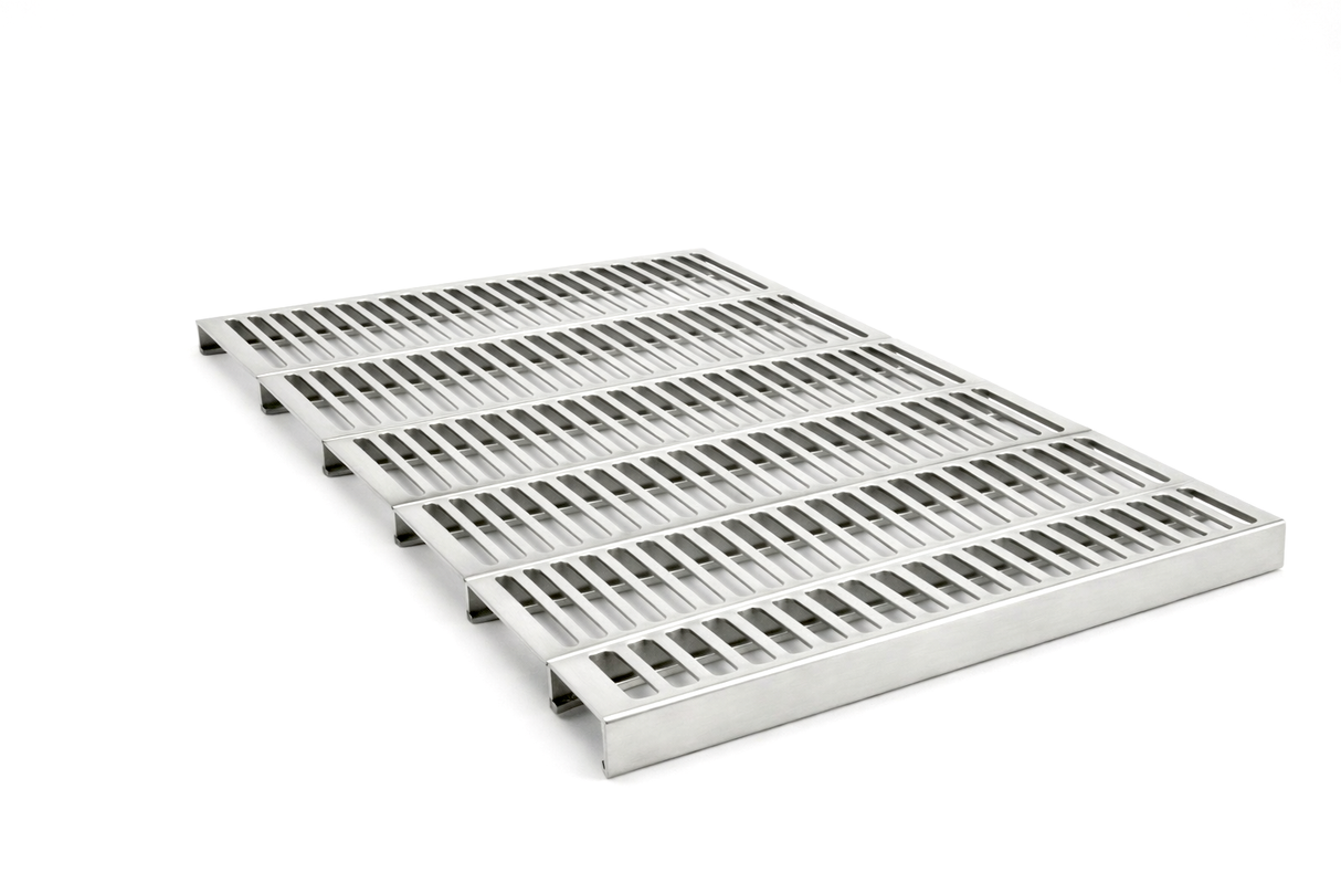 Punched Steel Pallet Rack Decking – 50% Open | NFPA 13 Compliant