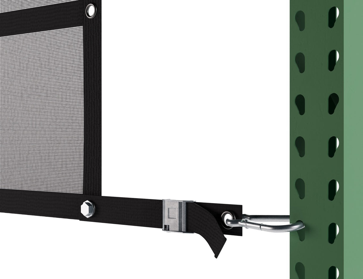 MeshGuard Pro Pallet Rack Safety Net