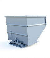 3 yd 4000 lb Capacity Self Dumping Hopper Forklift Attachment 2