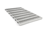 Punched Steel Pallet Rack Decking – 50% Open | NFPA 13 Compliant