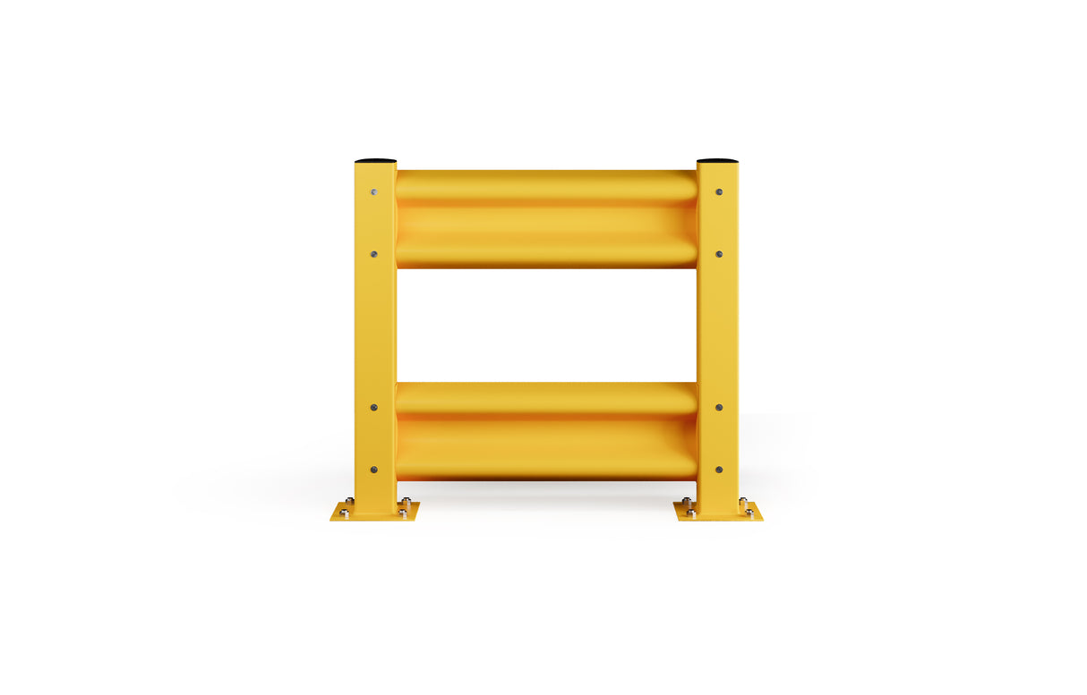 Industrial Safety Guard Rail System - Heavy Duty Warehouse Protection