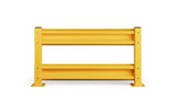 Industrial Safety Guard Rail System - Heavy Duty Warehouse Protection