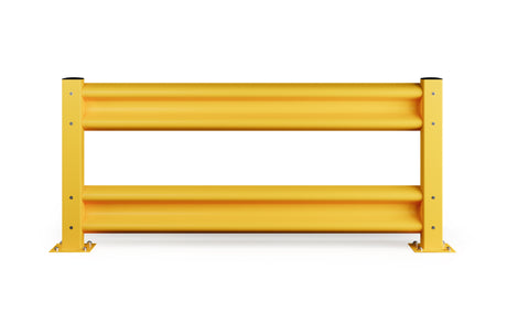 Industrial Safety Guard Rail System - Heavy Duty Warehouse Protection
