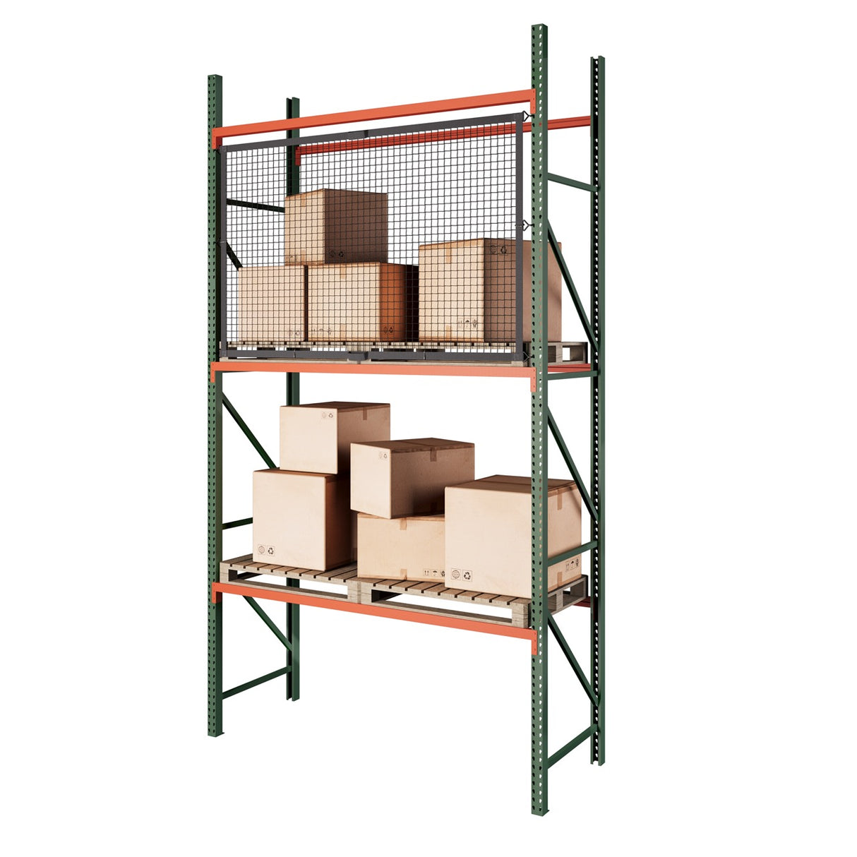FlexNet Modular Pallet Rack Safety Netting