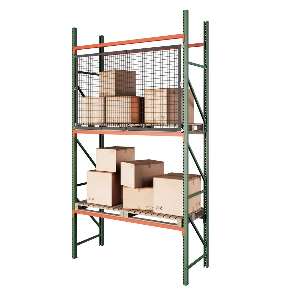 FlexNet Modular Pallet Rack Safety Netting