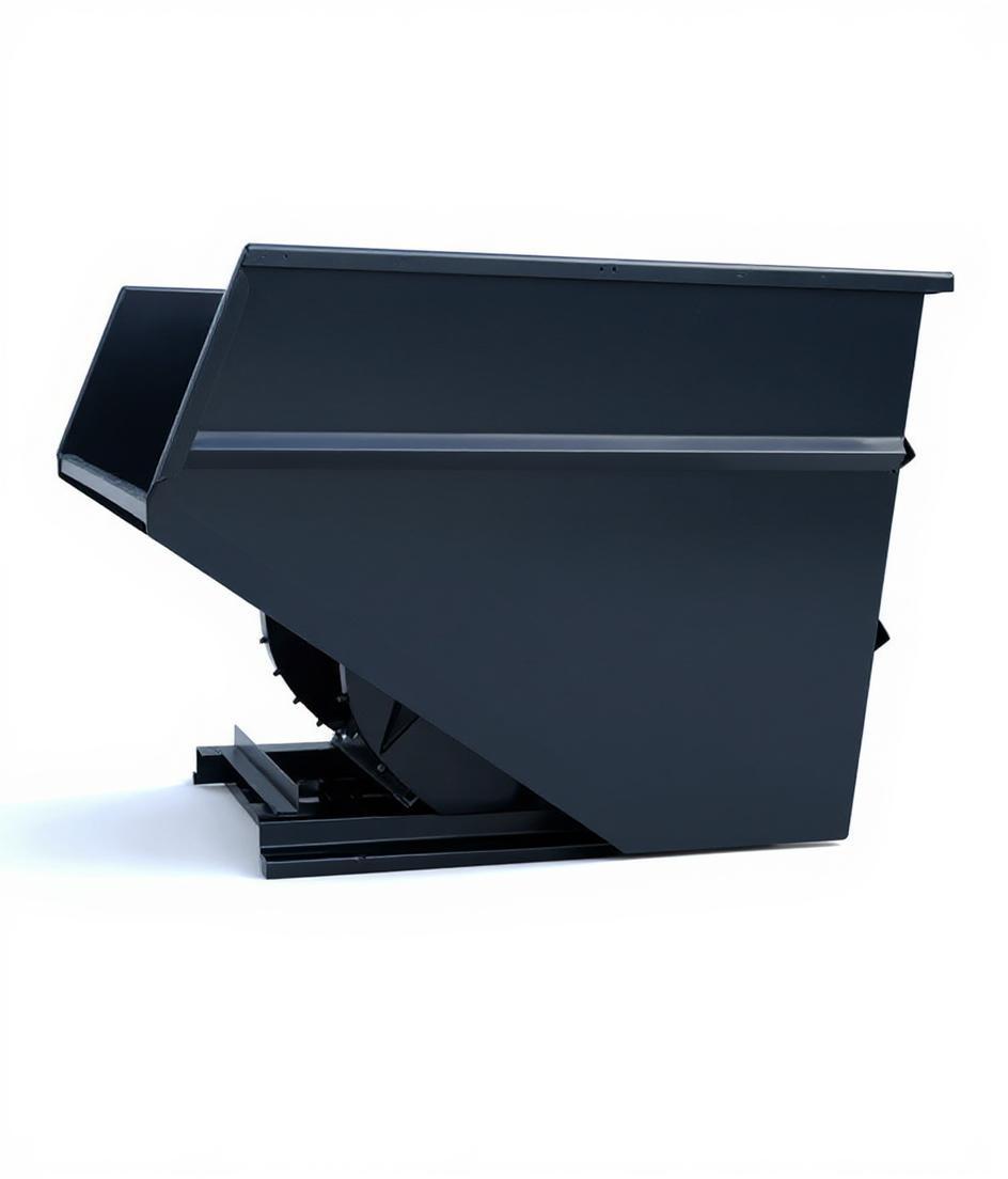 Forklift Dumpster, Self-Dumping Hopper, 5 Cu. Yd, 7000 Lbs 7